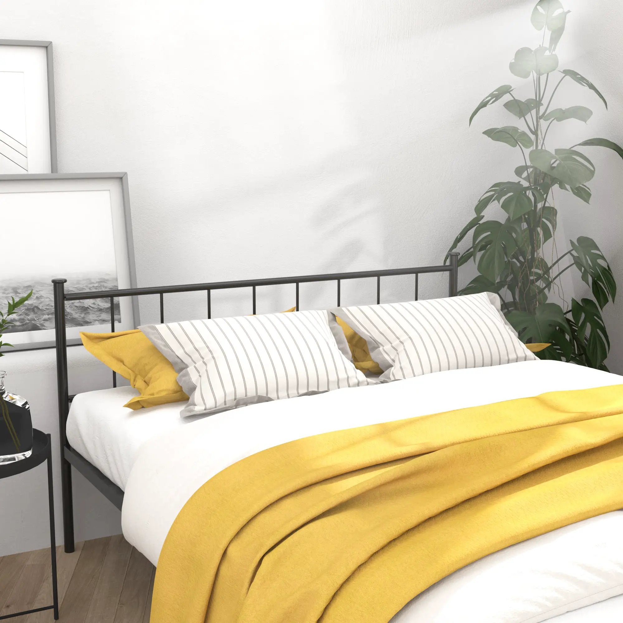 Queen Size Bed Frame, Headboard and Footboard by HouseOfZazla