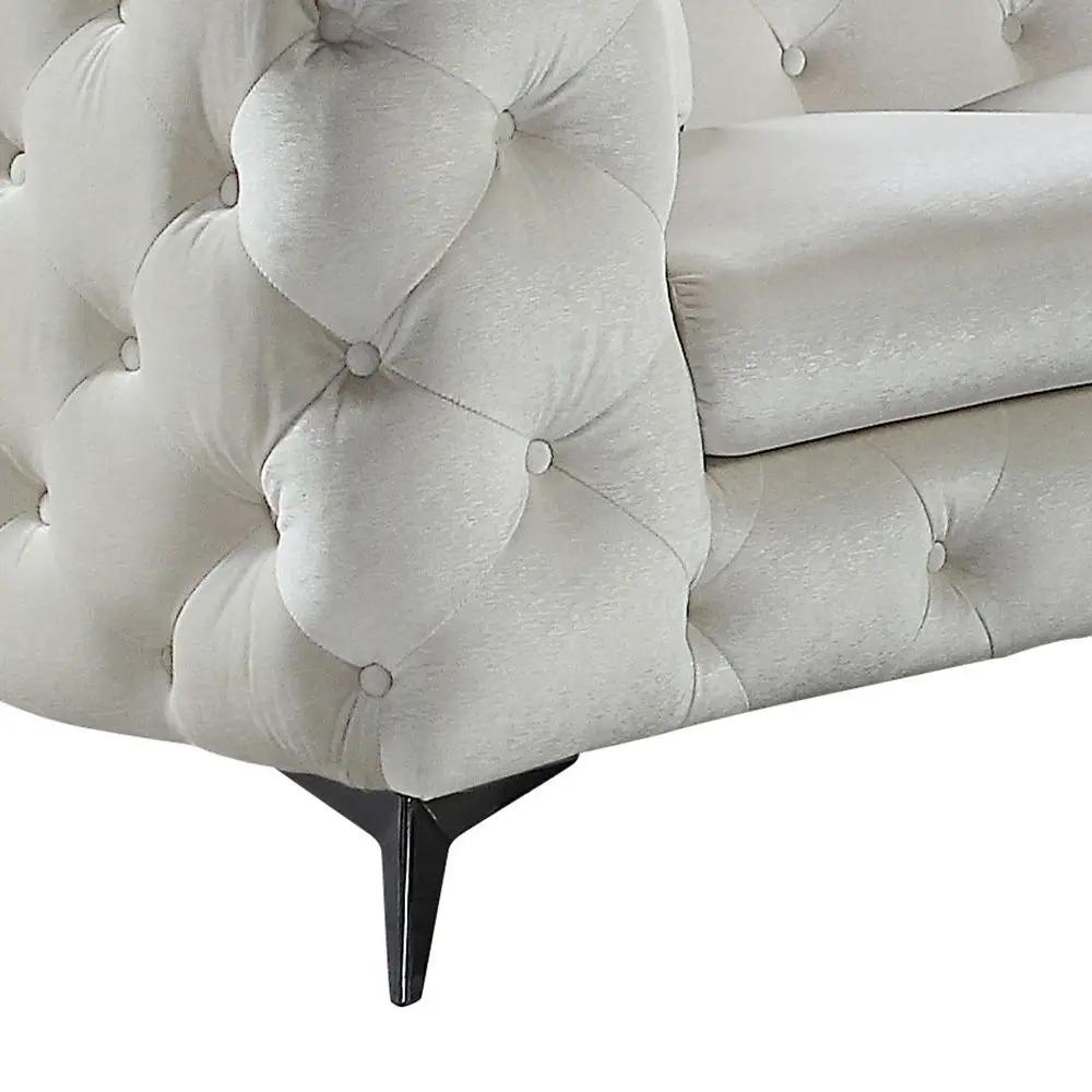Atronia - Sectional Sofa With 4 Pillows - Beige by Unique Piece Furniture