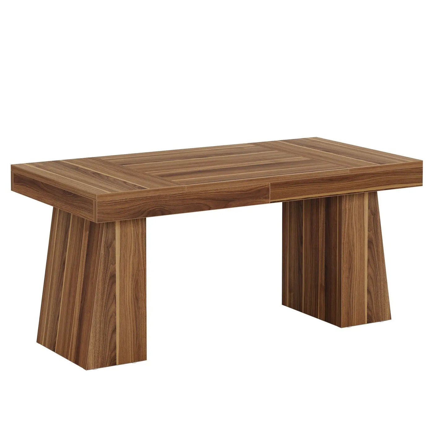 Executive Desk, Workstation With Double Trapezoid Base by HouseOfZazla