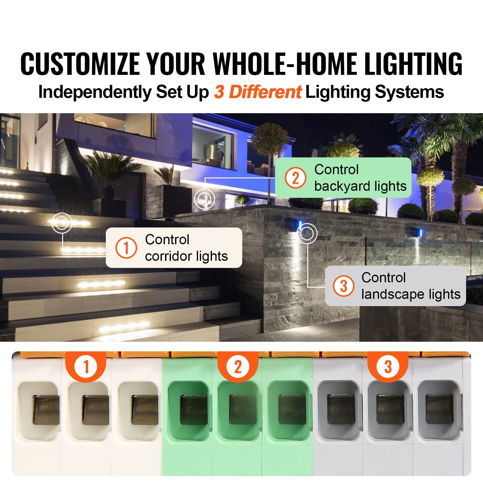 600W Low Voltage Landscape Transformer with Timer and Photocell Sensor by HouseOfZazla