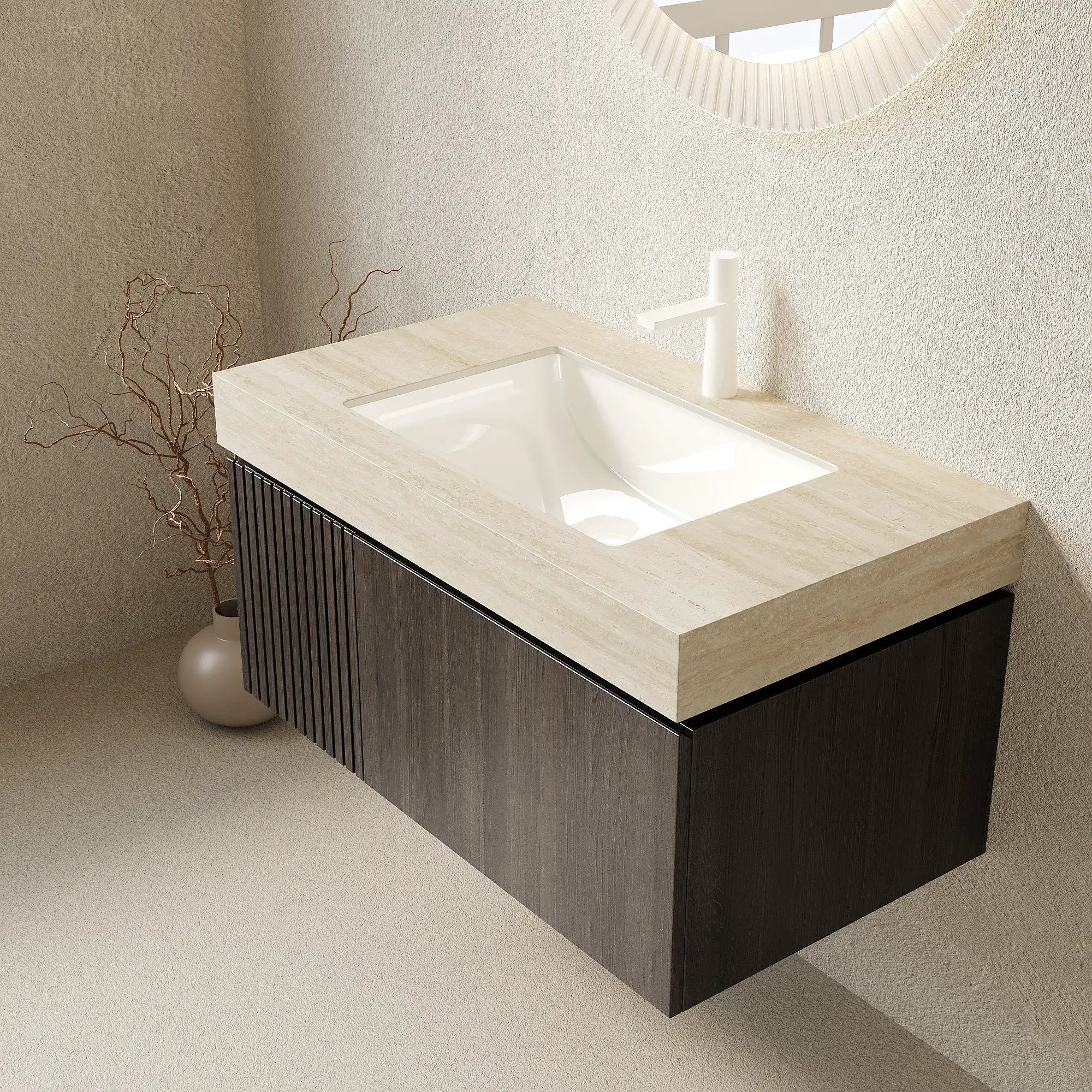 MURI 36" Bathroom Vanity & Sink by HouseOfZazla