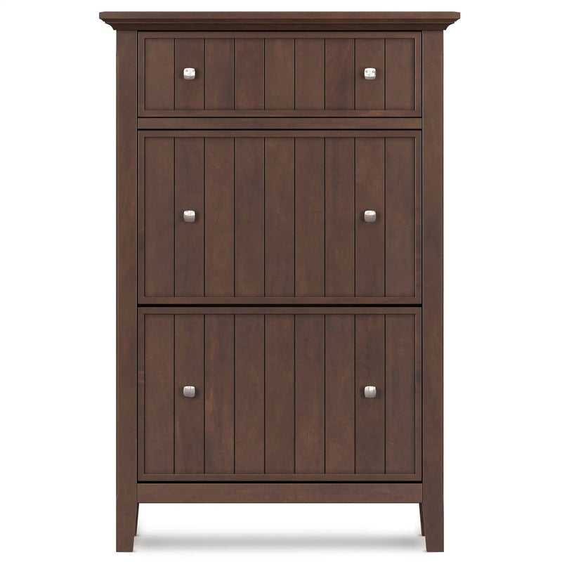 Acadian - Entryway Shoe Storage Cabinet - Brown by HouseOfZazla