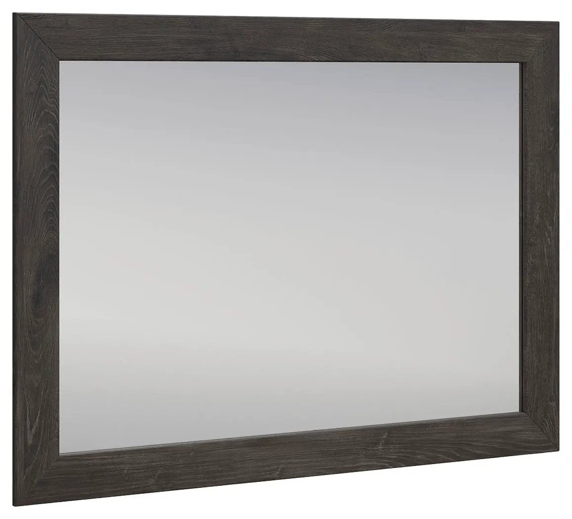 Fraluna - Bedroom Mirror - Charcoal by Unique Piece Furniture