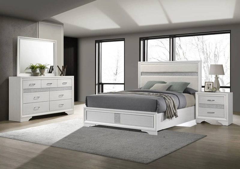 Miranda 4-piece Full Bedroom Set White by Unique Piece Furniture