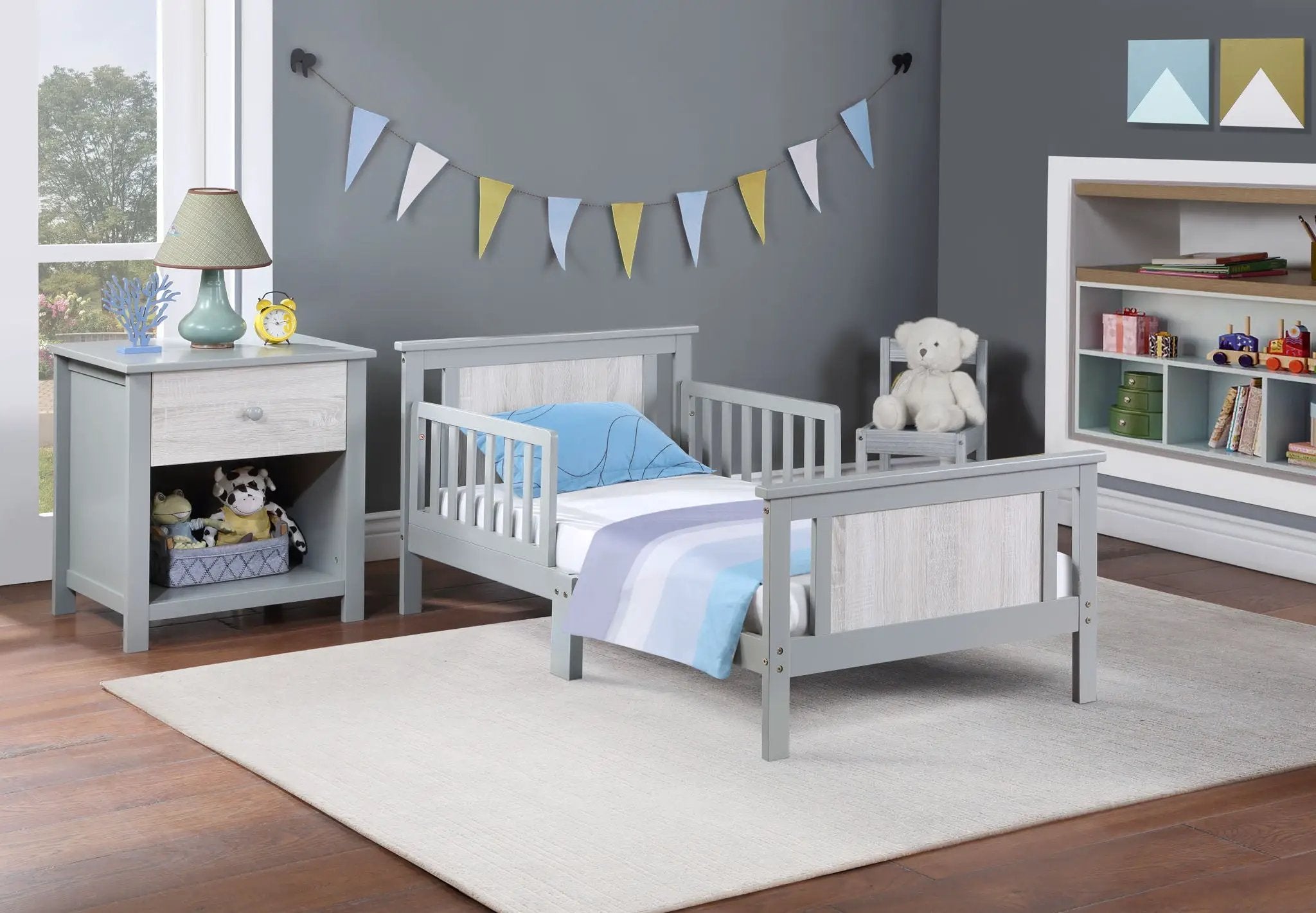 Connelly - Reversible Panel Toddler Bed by HouseOfZazla