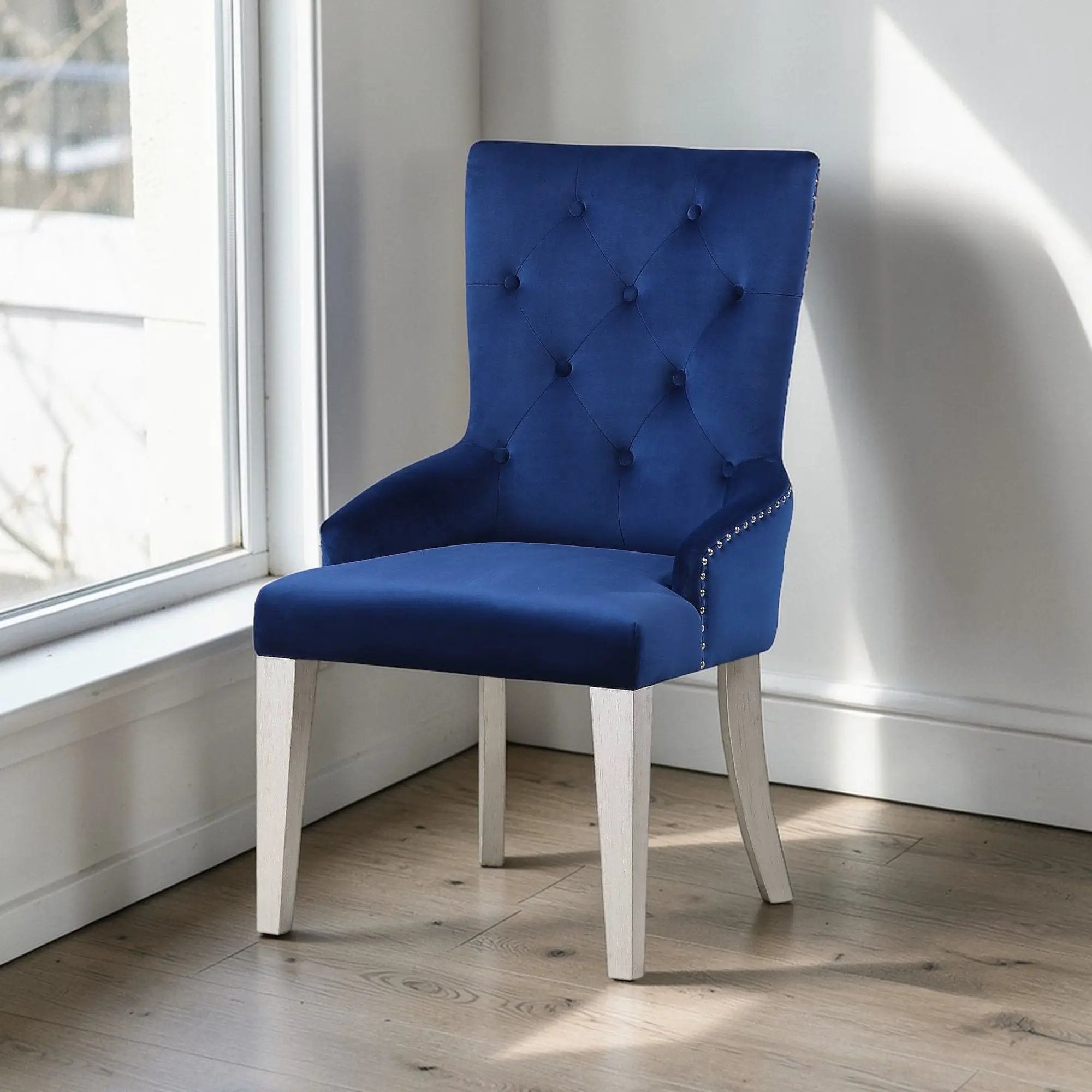 Varian - Side Chair - Blue by HouseOfZazla