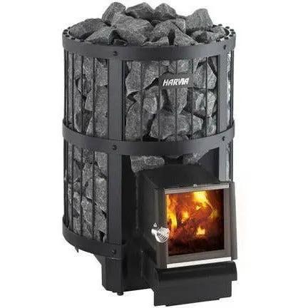 Harvia Legend 150 SL Wood Burning Sauna Stove - Finnish Sauna Builders by Finnish Sauna Builders