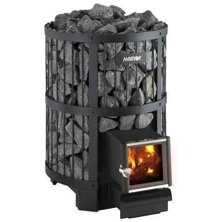 Harvia Legend 240 SL Wood Burning Sauna Stove - Finnish Sauna Builders by Finnish Sauna Builders