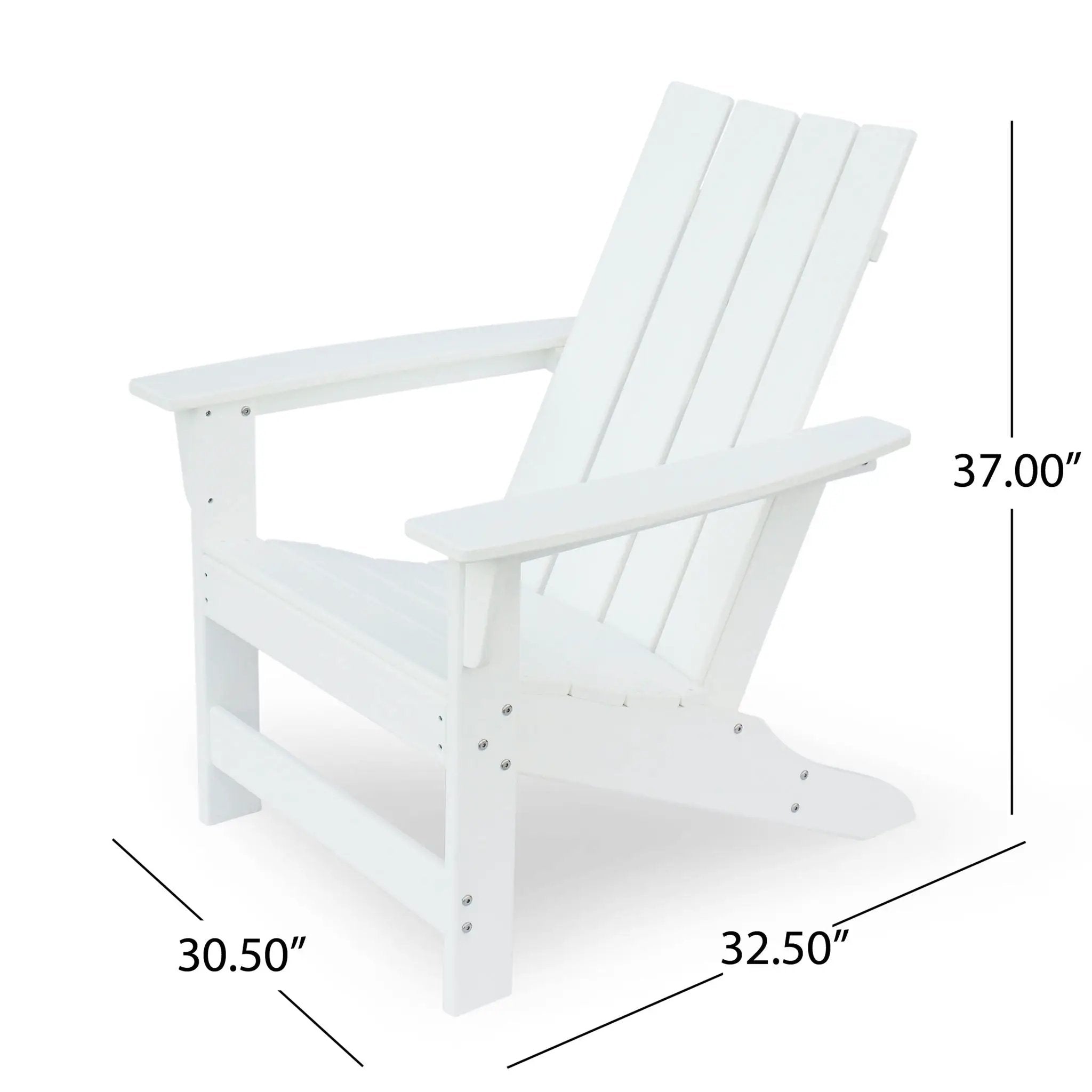 Enigmara Outdoor High Density Resin Adirondack Chair by HouseOfZazla