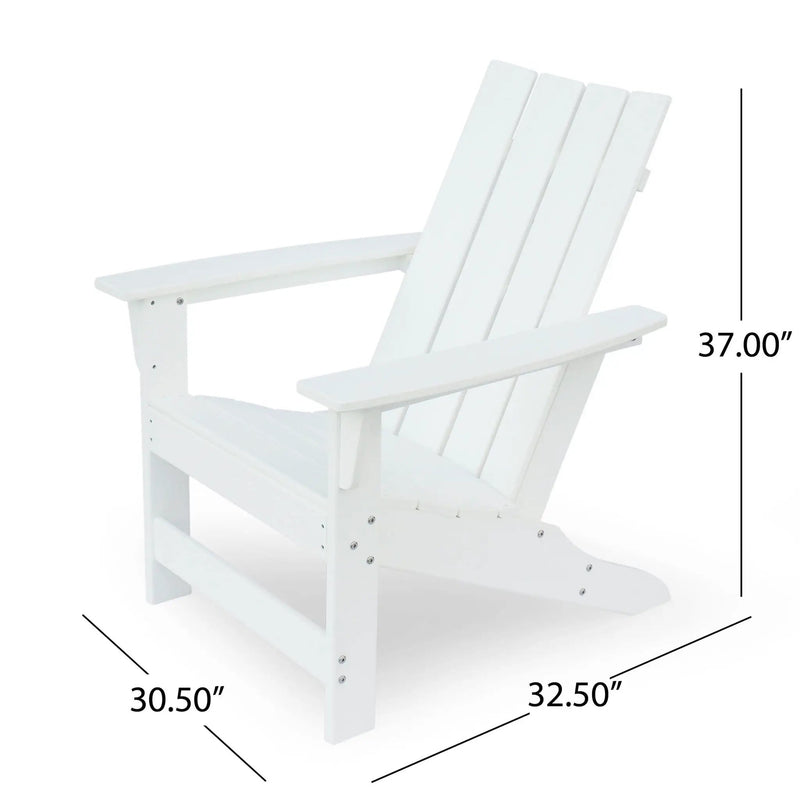 Enigmara Outdoor High Density Resin Adirondack Chair by HouseOfZazla