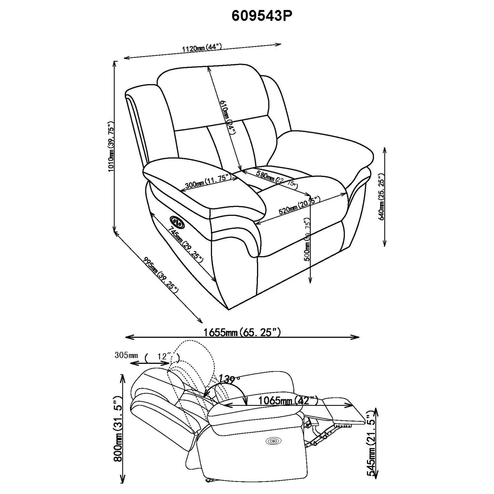 Pannen - Glider Recliner by HouseOfZazla