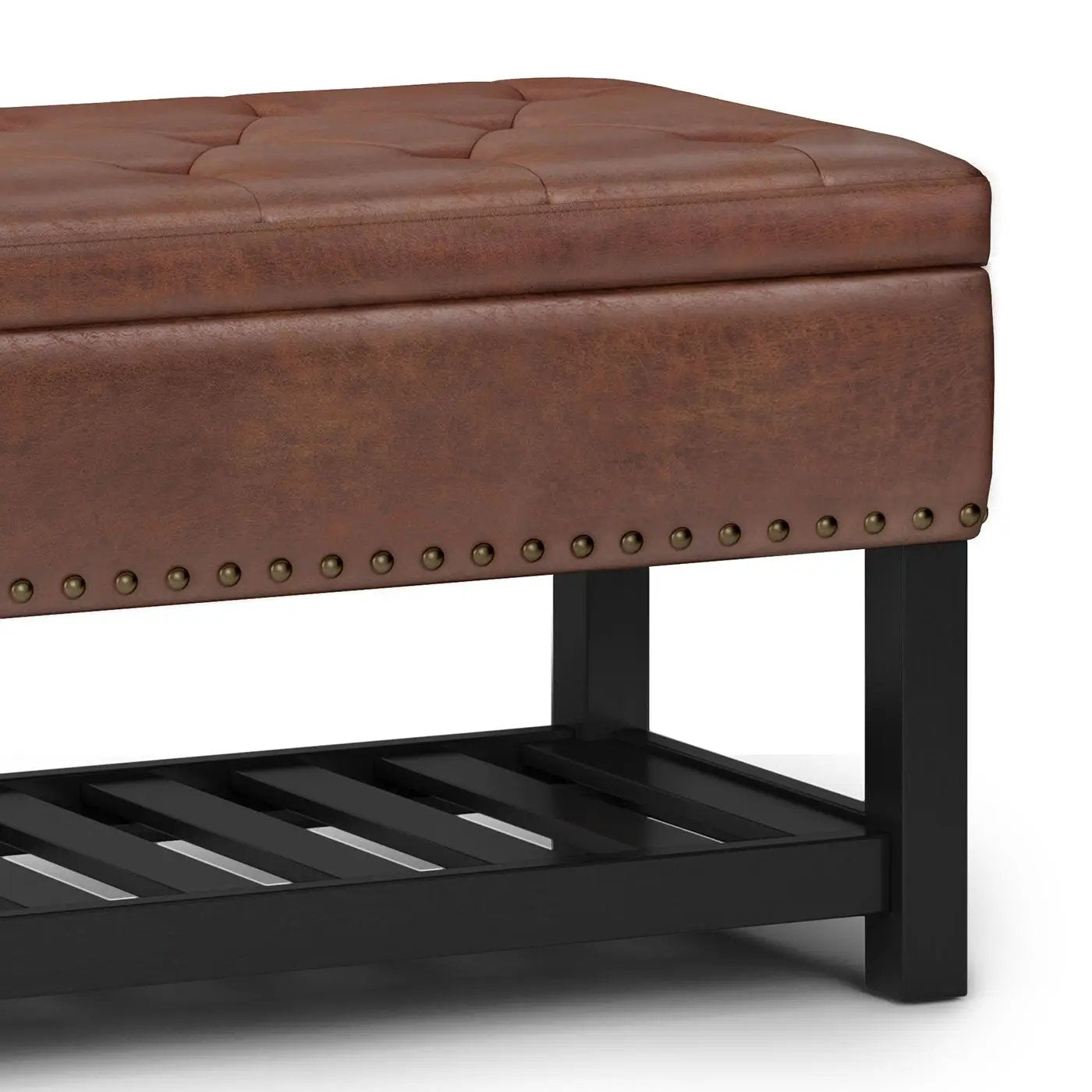Lomond - Upholstered Storage Ottoman Bench by HouseOfZazla