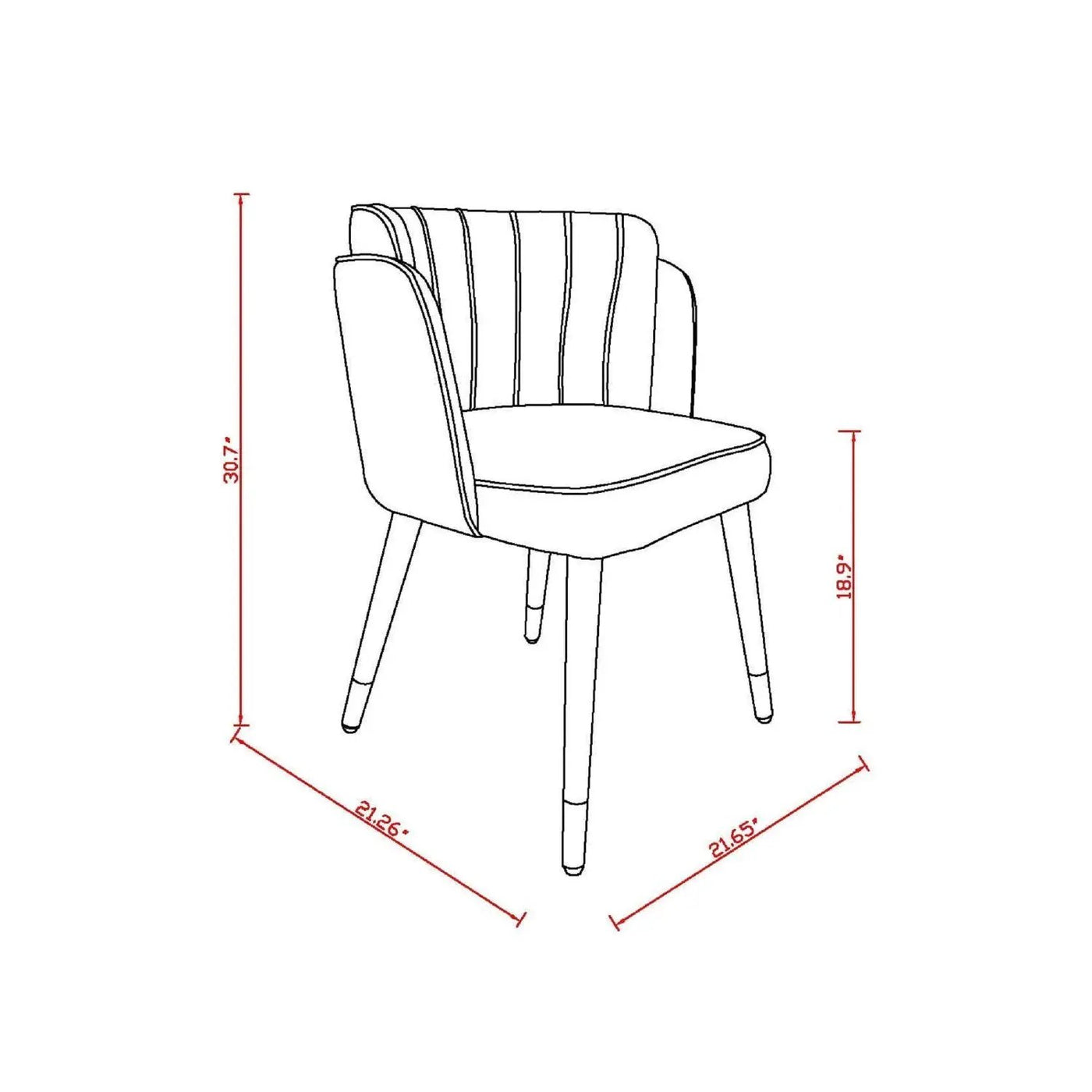 Zephyr - Dining Chair by HouseOfZazla