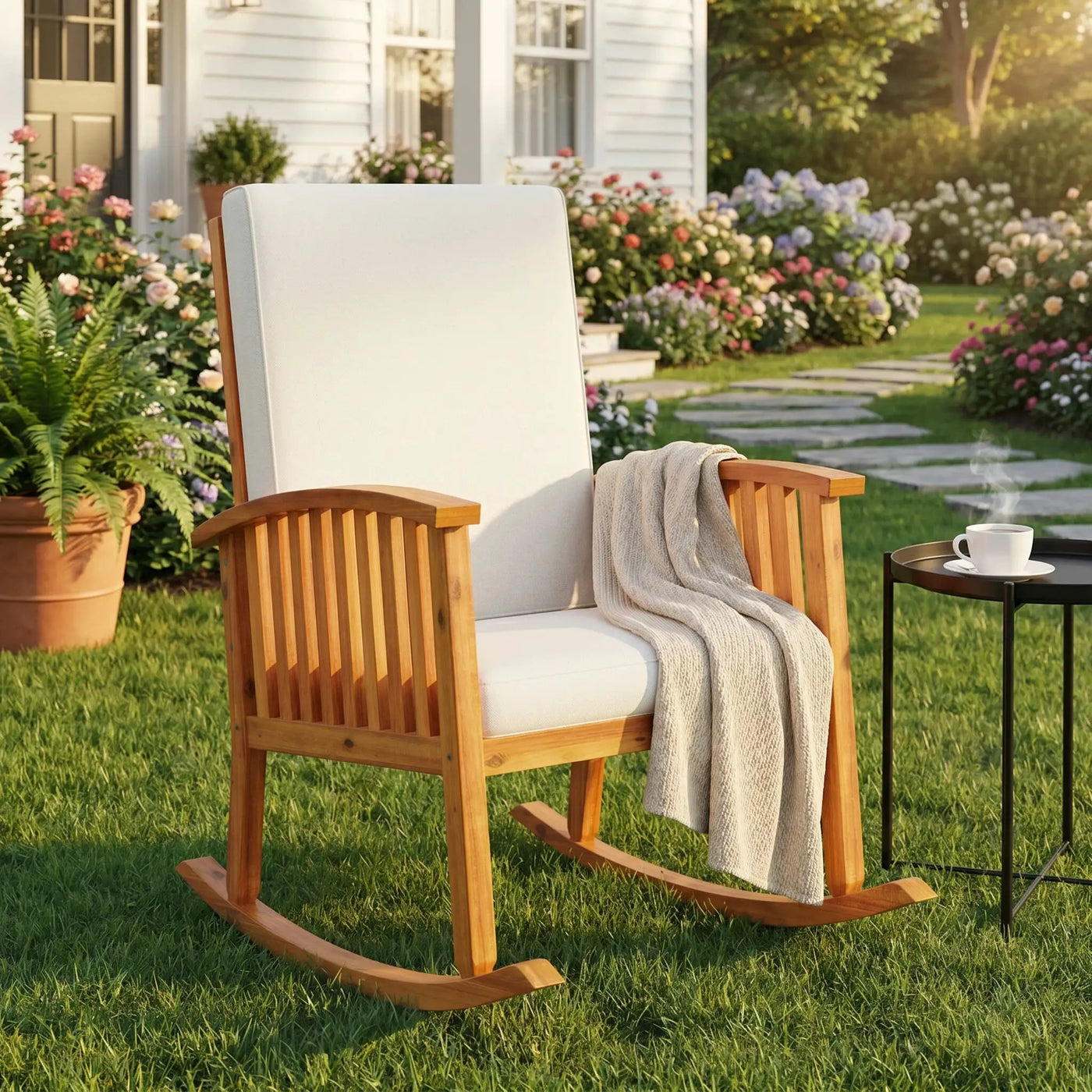 Casa Acacia Rocking Chair by HouseOfZazla