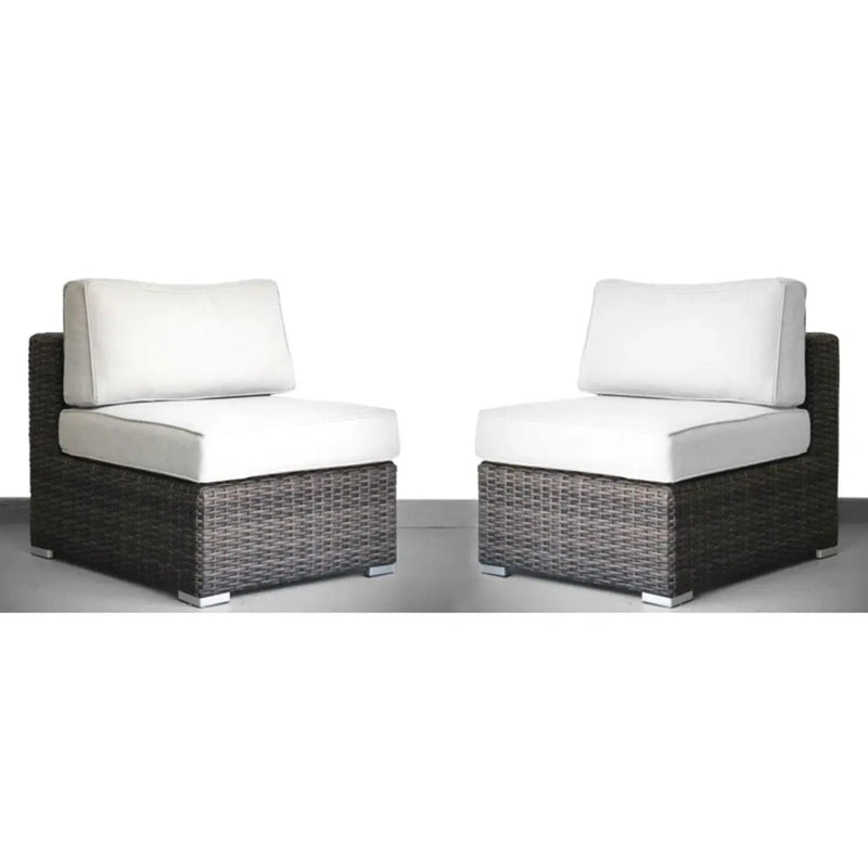 Seating Set With Cushions Handcrafted Wicker Design by Unique Piece Furniture