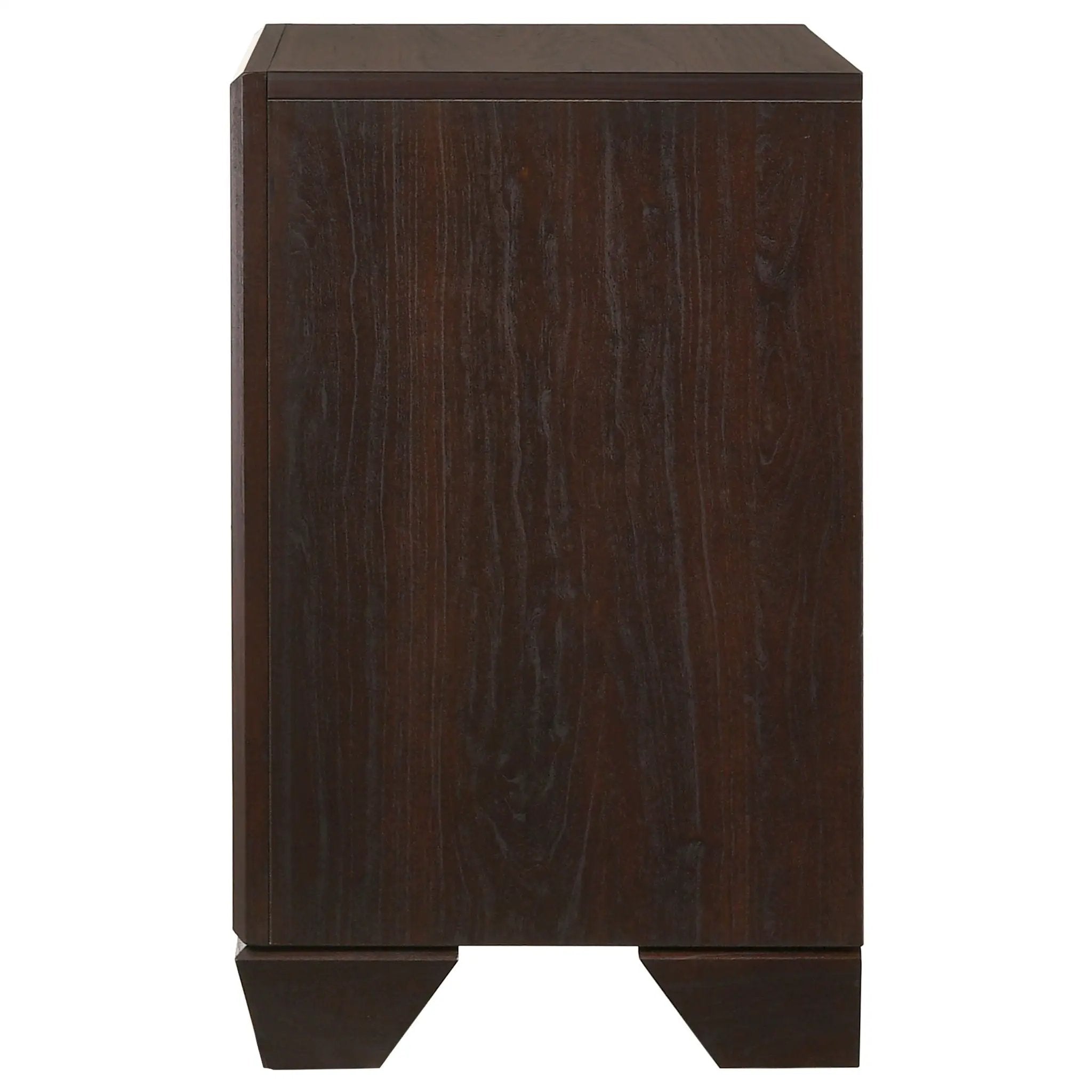 Kauffman 2-drawer Nightstand Dark Cocoa by Unique Piece Furniture