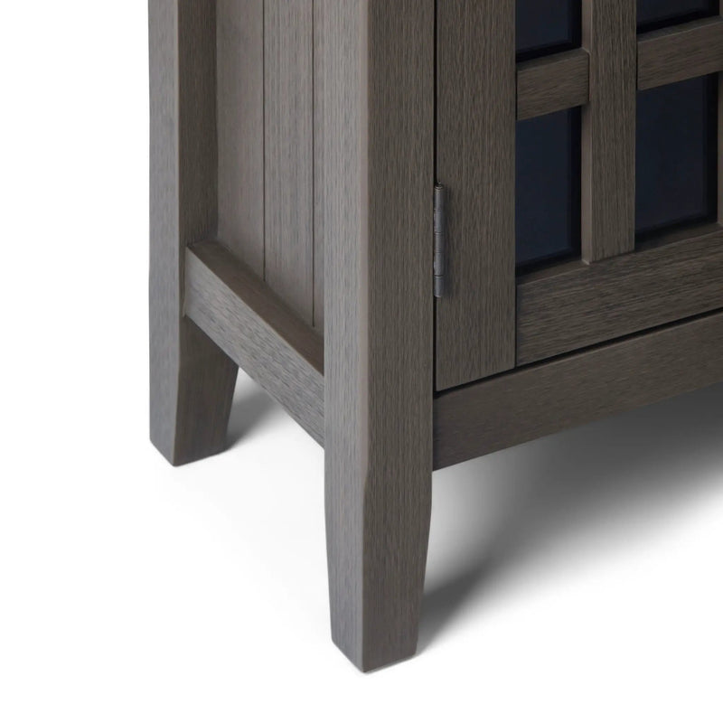 Bedford - Low Storage Media Cabinet - Farmhouse Gray by HouseOfZazla