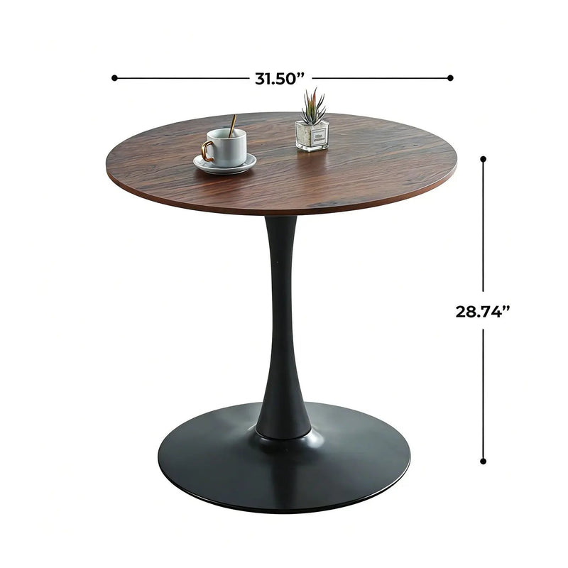 Mid-Century Tulip Table With Round Top and Pedestal Base by HouseOfZazla