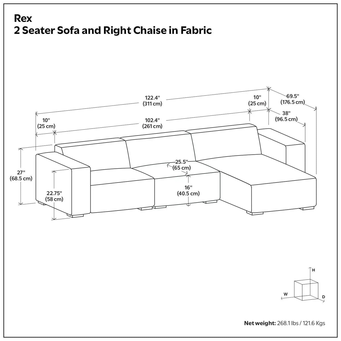 Rex - Handcrafted Sectional Sofa by HouseOfZazla