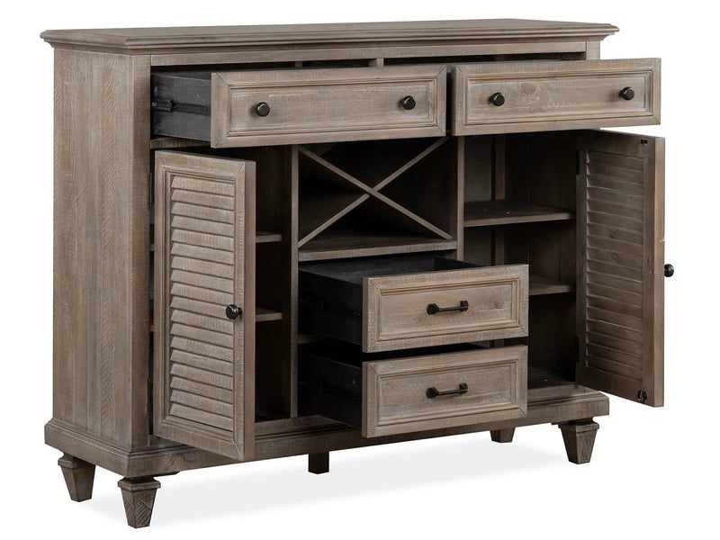 Lancaster - Server - Dovetail Gray, photo 4 of 7