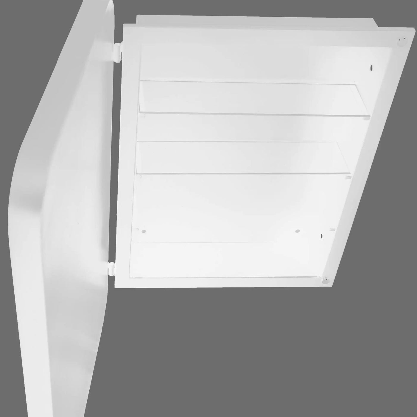 Recessed Metal Framed Medicine Cabinet With Mirror And Adjustable Shelves Wall Mirror With Storage For Bathroom by HouseOfZazla