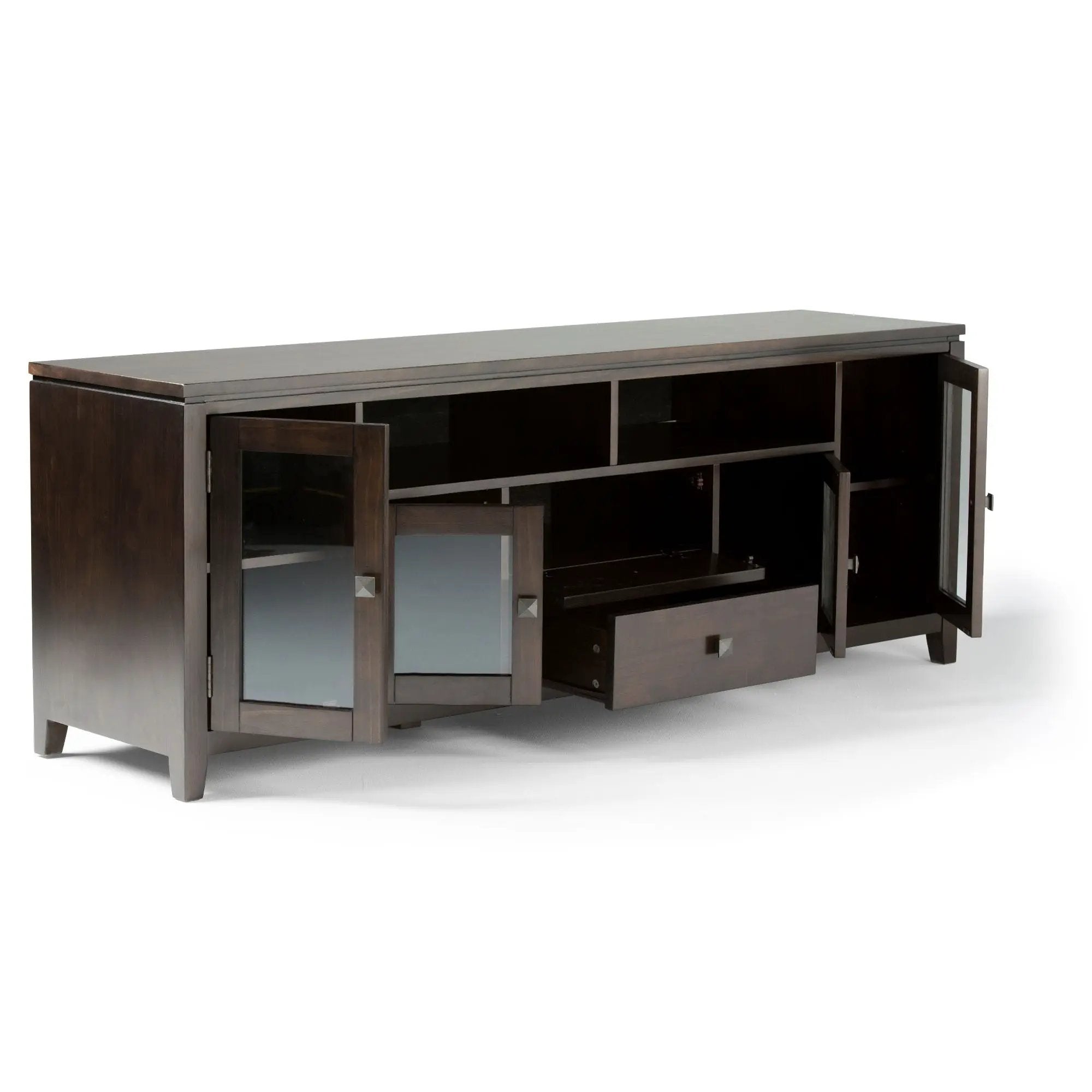 Cosmopolitan - Wide TV Media Stand - Mahogany Brown by Unique Piece Furniture