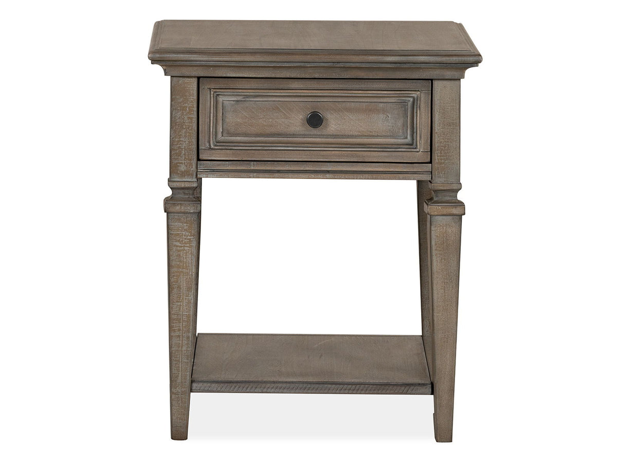 Lancaster - Rectangular End Table - Dove Tail Gray, photo 4 of 7