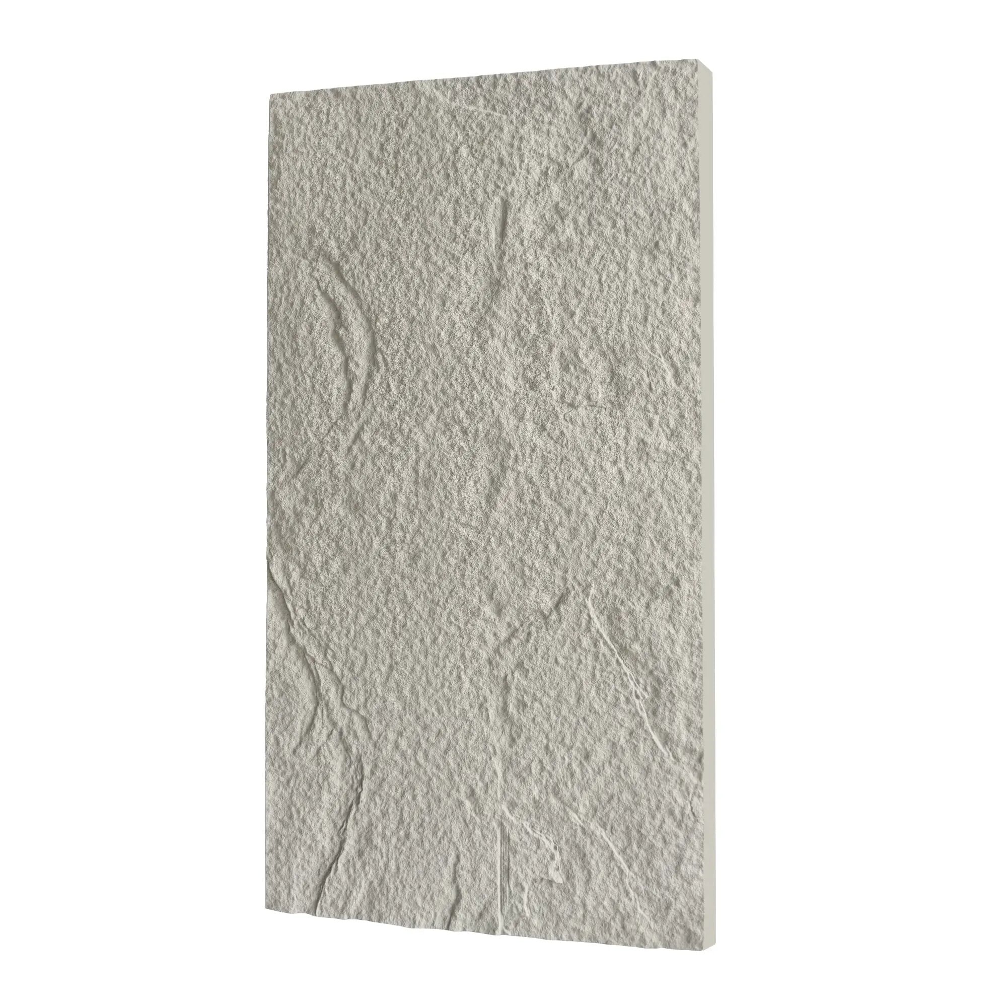 3D Faux Stone Wall Panels - 6 PCS PU Wainscoting by HouseOfZazla