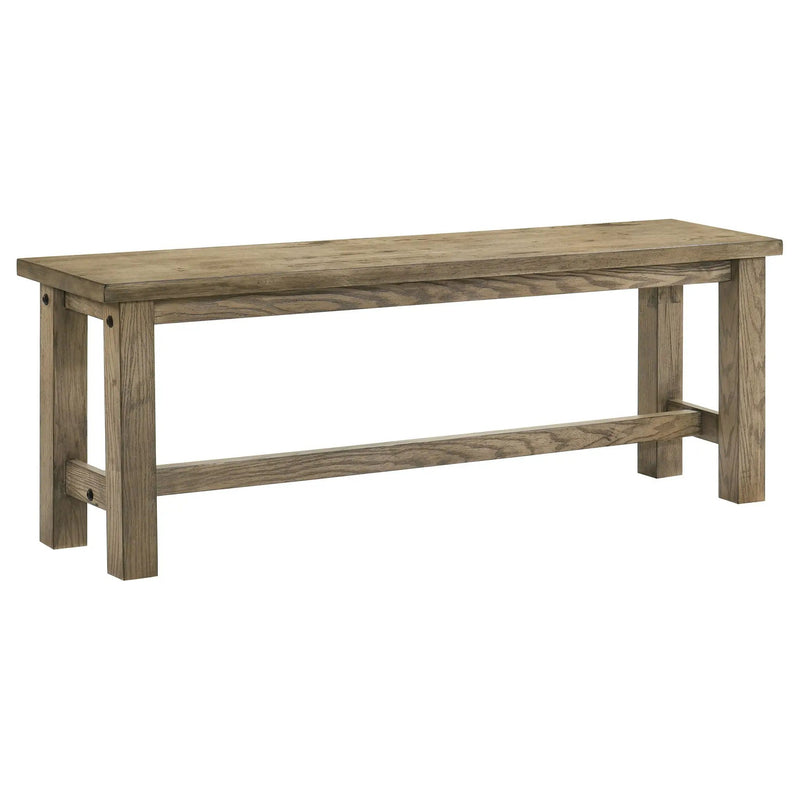 Cardova 51-inch Solid Wood Dining Bench Vineyard Oak by Unique Piece Furniture