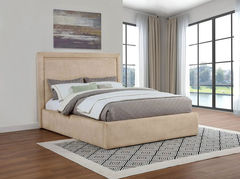 Lawson 54-inch Upholstered Eastern King Platform Bed Saddle by Unique Piece Furniture