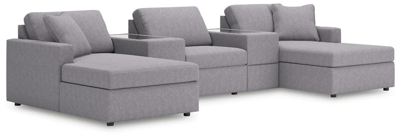 Modmax - Sectional - Granite by Unique Piece Furniture