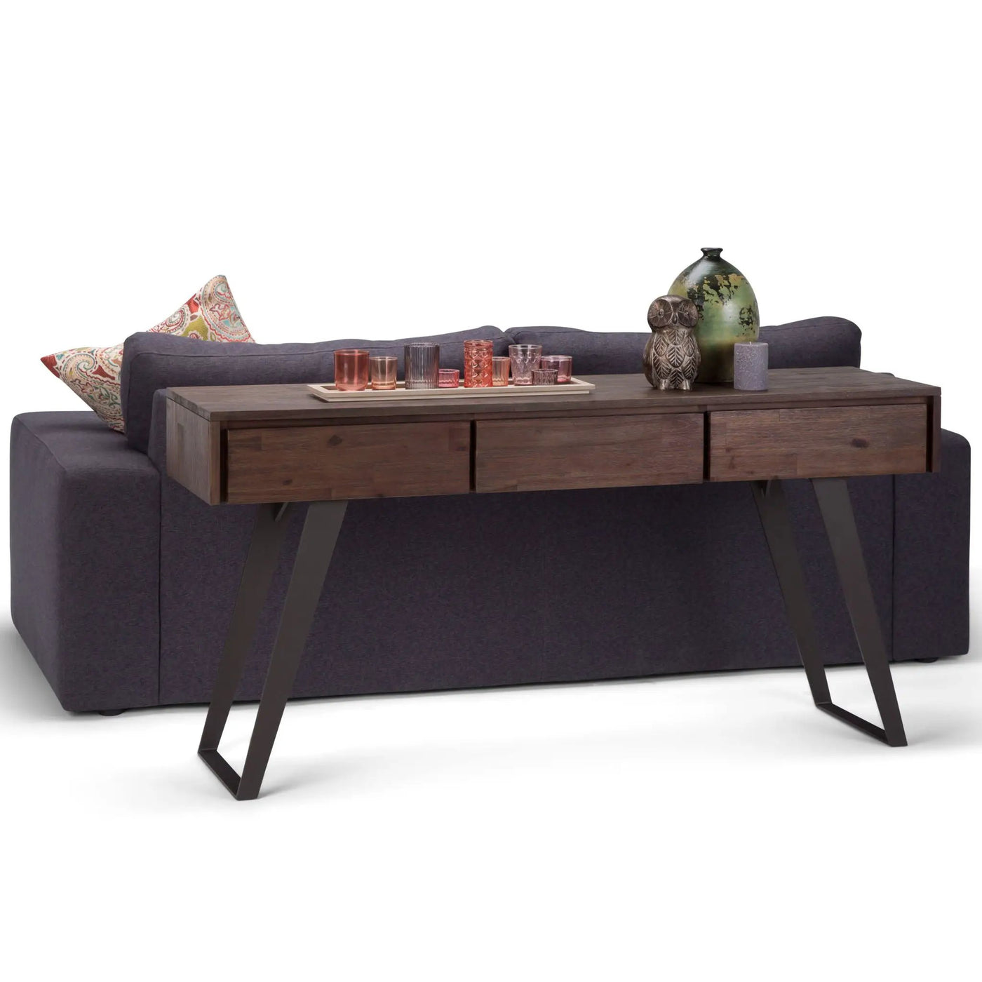 Lowry - Handcrafted Console Sofa Table by HouseOfZazla