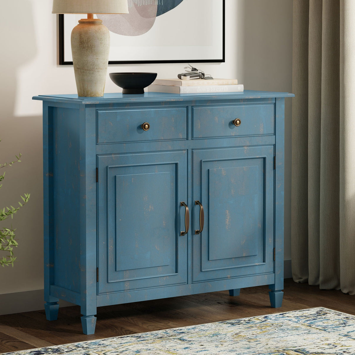 Entryway Storage Cabinet with Adjustable Shelves - Multiple Colors, photo 14 of 33