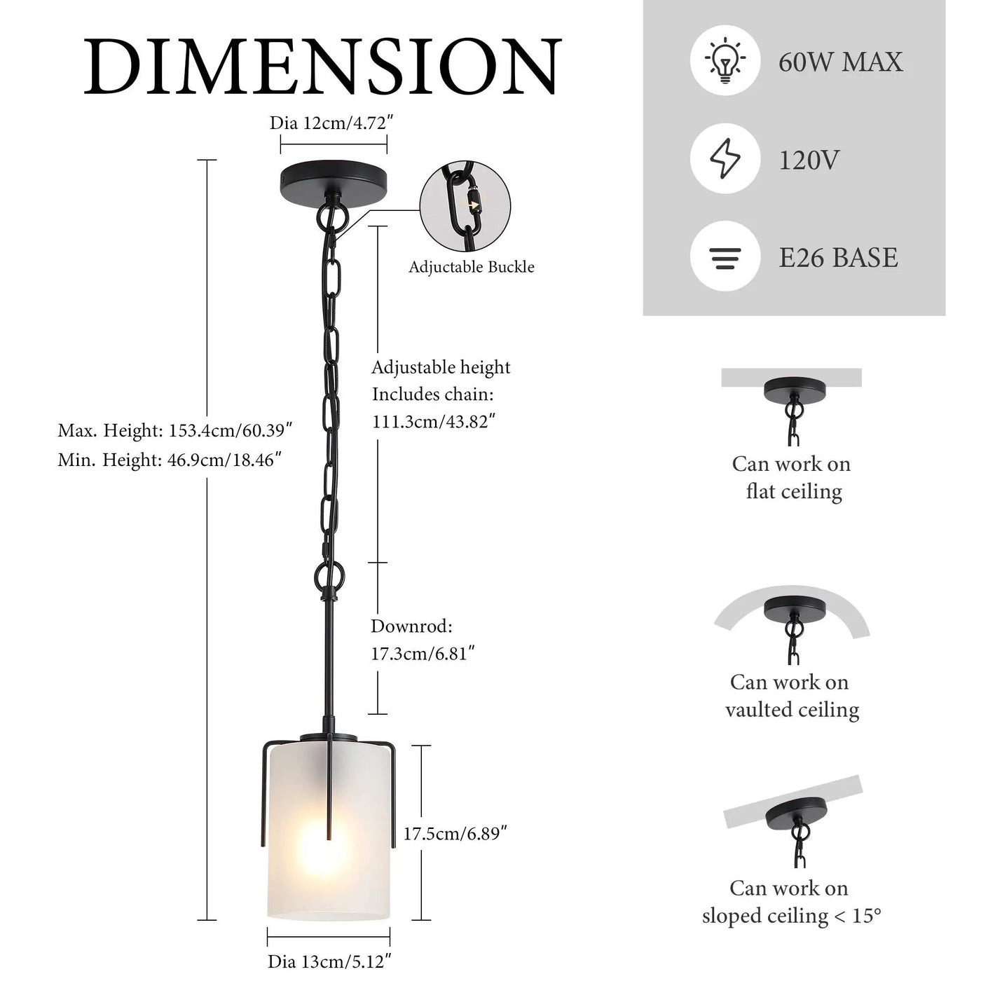 Adjustable Cylindrical Pendant Light by HouseOfZazla