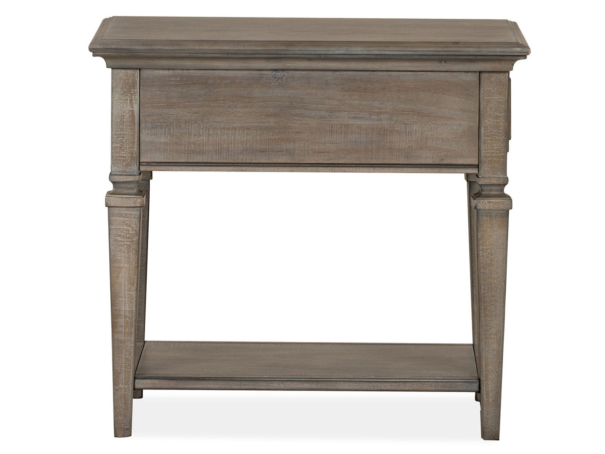 Lancaster - Rectangular End Table - Dove Tail Gray, photo 5 of 7