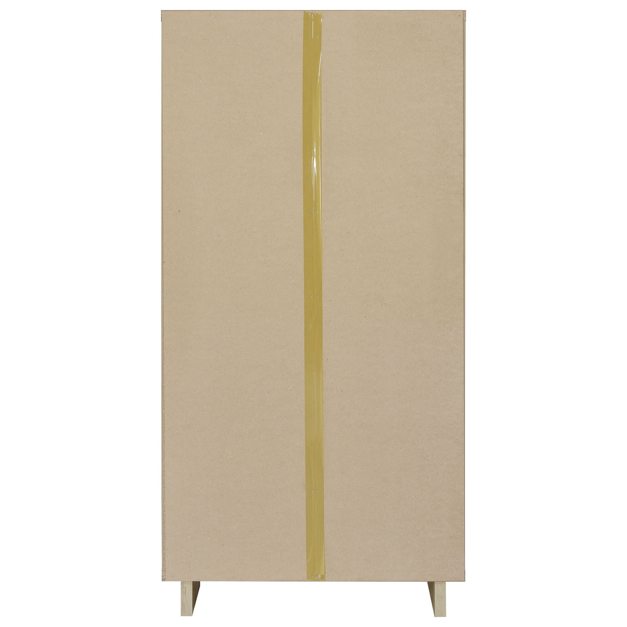 Geilys - 8 Shelf Bookcase With Arch Details - White by HouseOfZazla