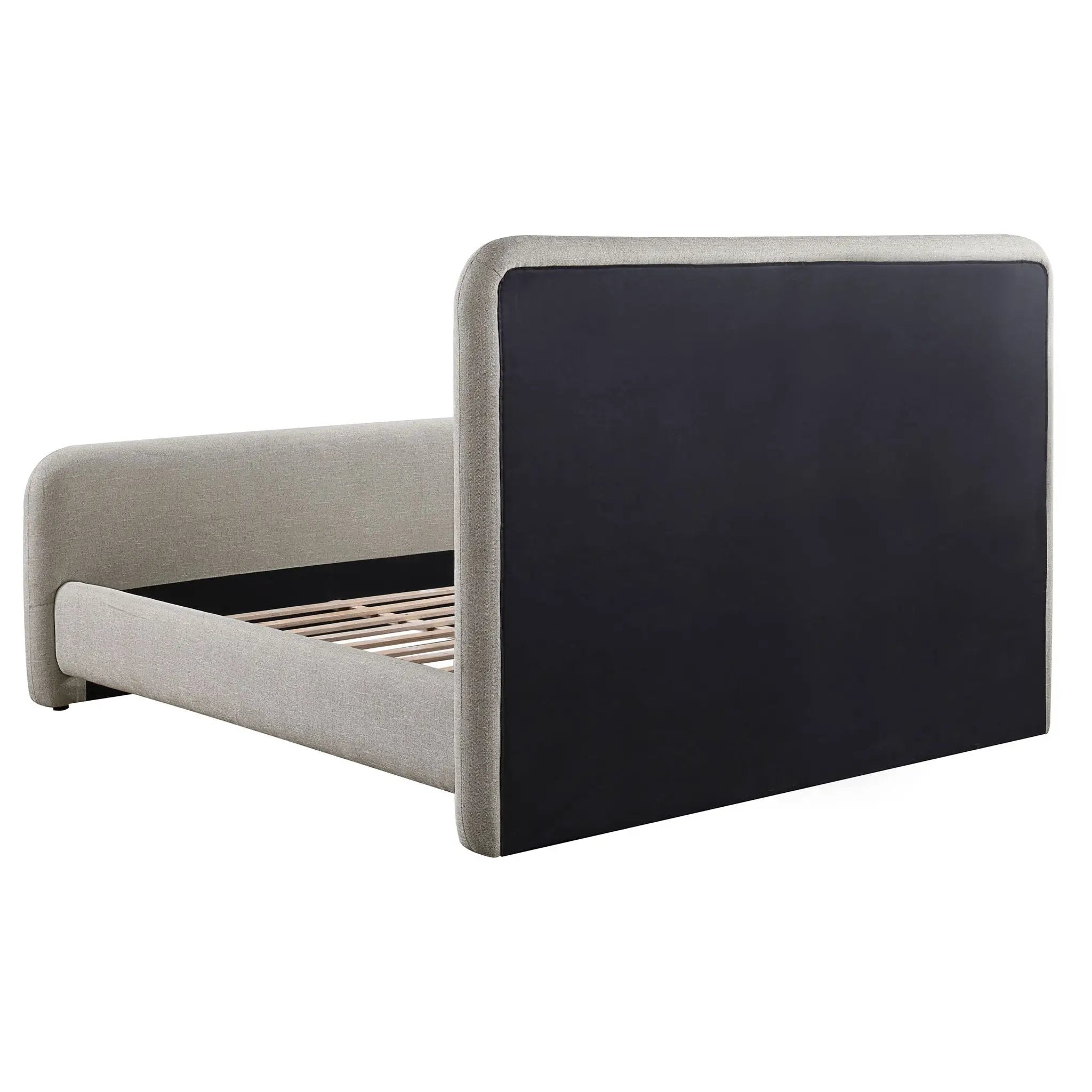 Wren Upholstered Eastern King Panel Bed Grey by Unique Piece Furniture