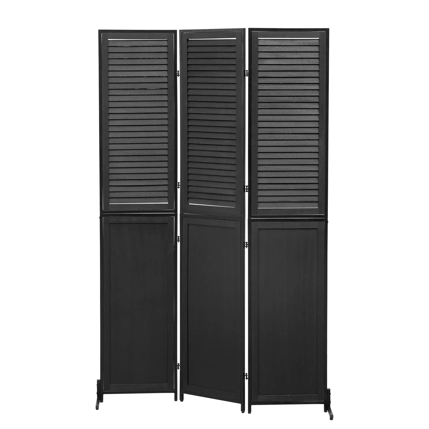 Rustic 3 Panel Room Dividers And Folding Privacy Screen by HouseOfZazla