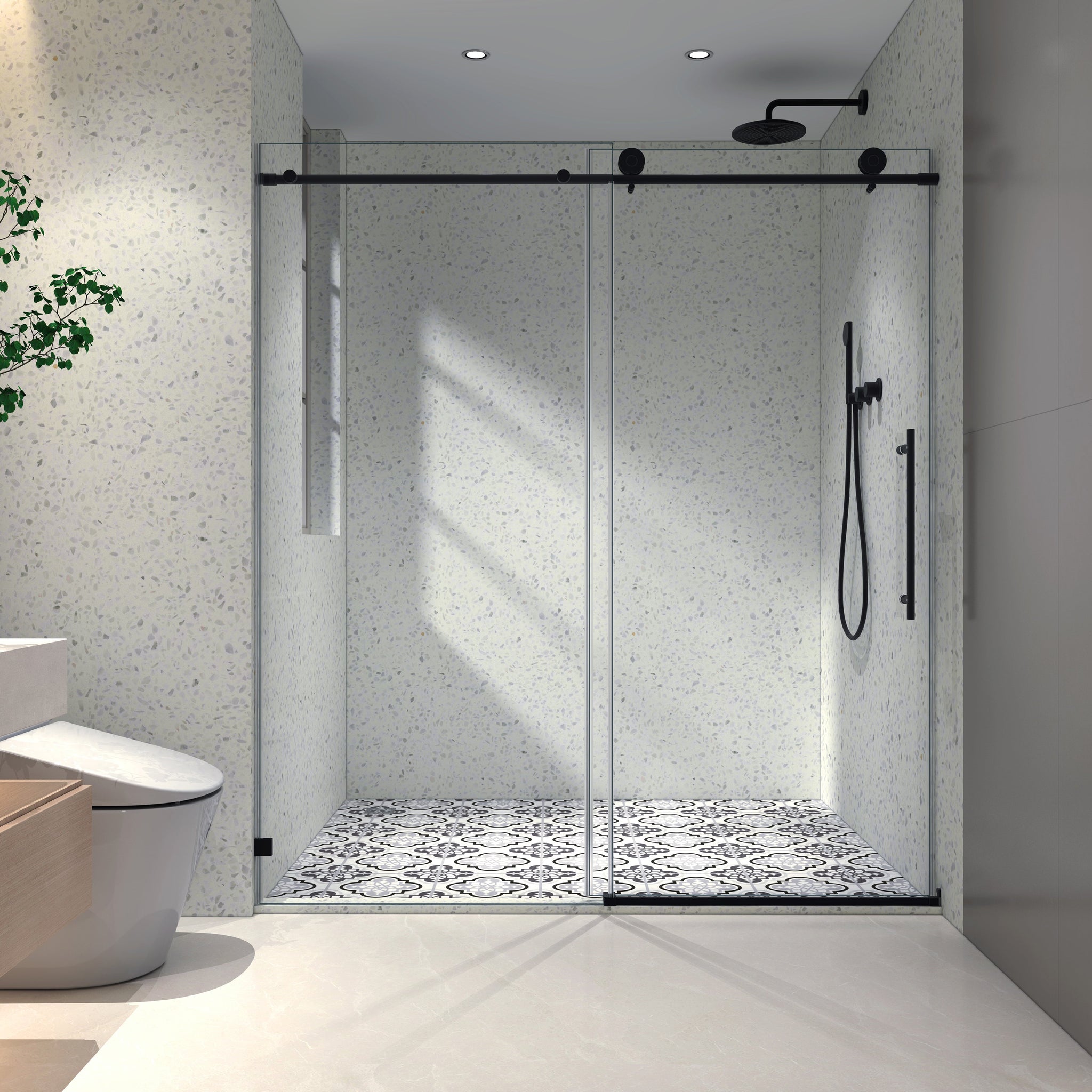 6076 Matte Shower Door by HouseOfZazla