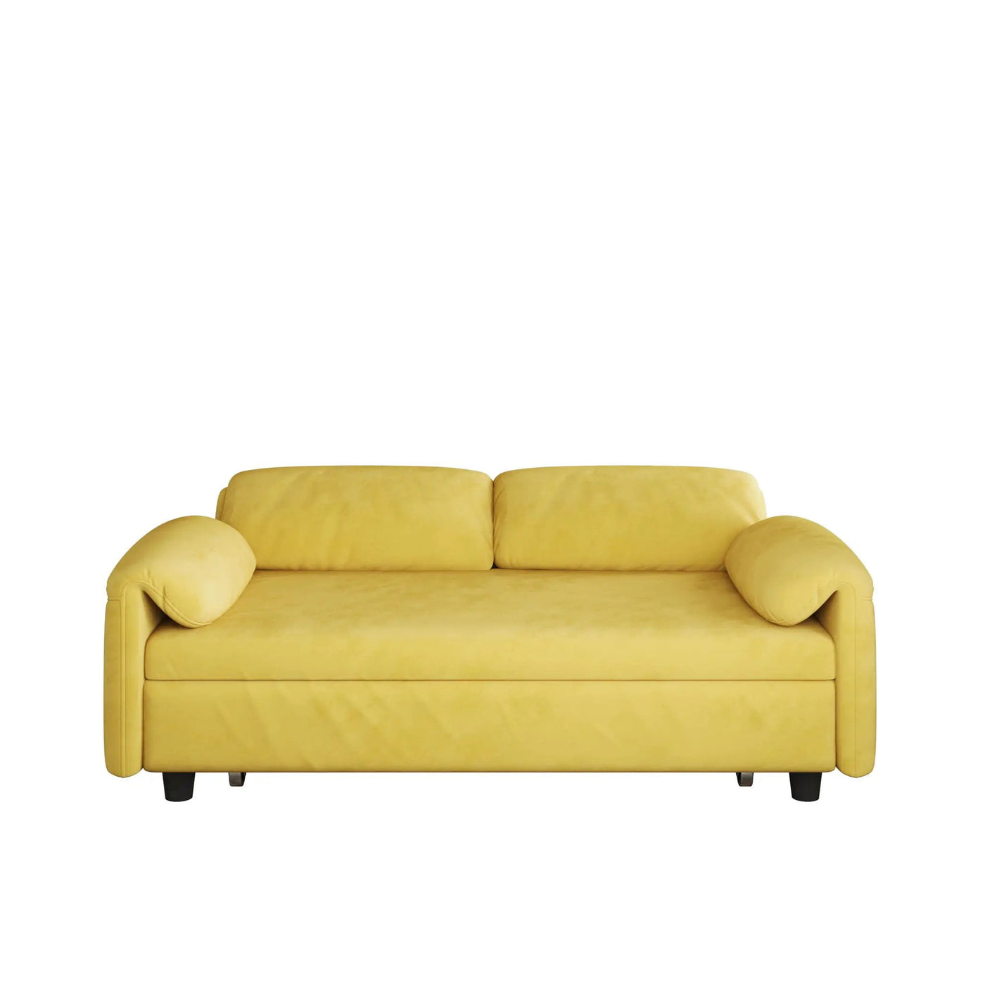 Sofa, Dual Purpose Lounge With Retractable Queen Size Bed by HouseOfZazla