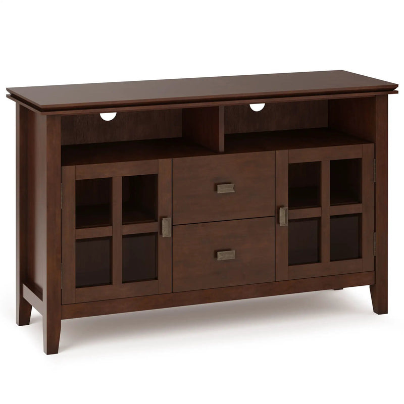 Artisan - TV Media Stand, Handcrafted - Russet Brown by Unique Piece Furniture