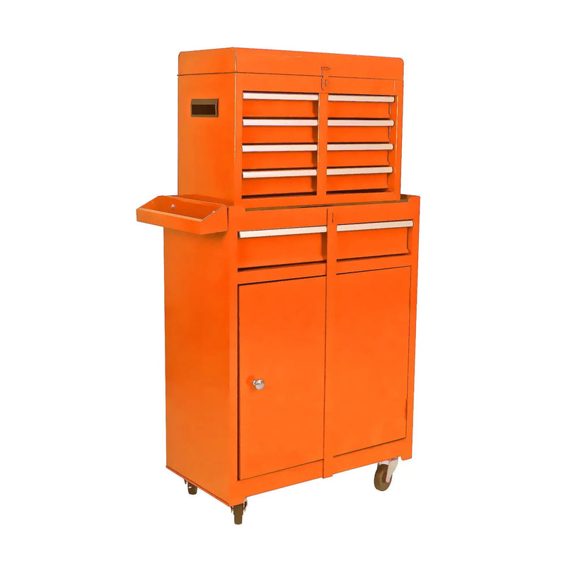 High Capacity Rolling Tool Chest With Wheels And Drawers, Storage Cabinet by HouseOfZazla