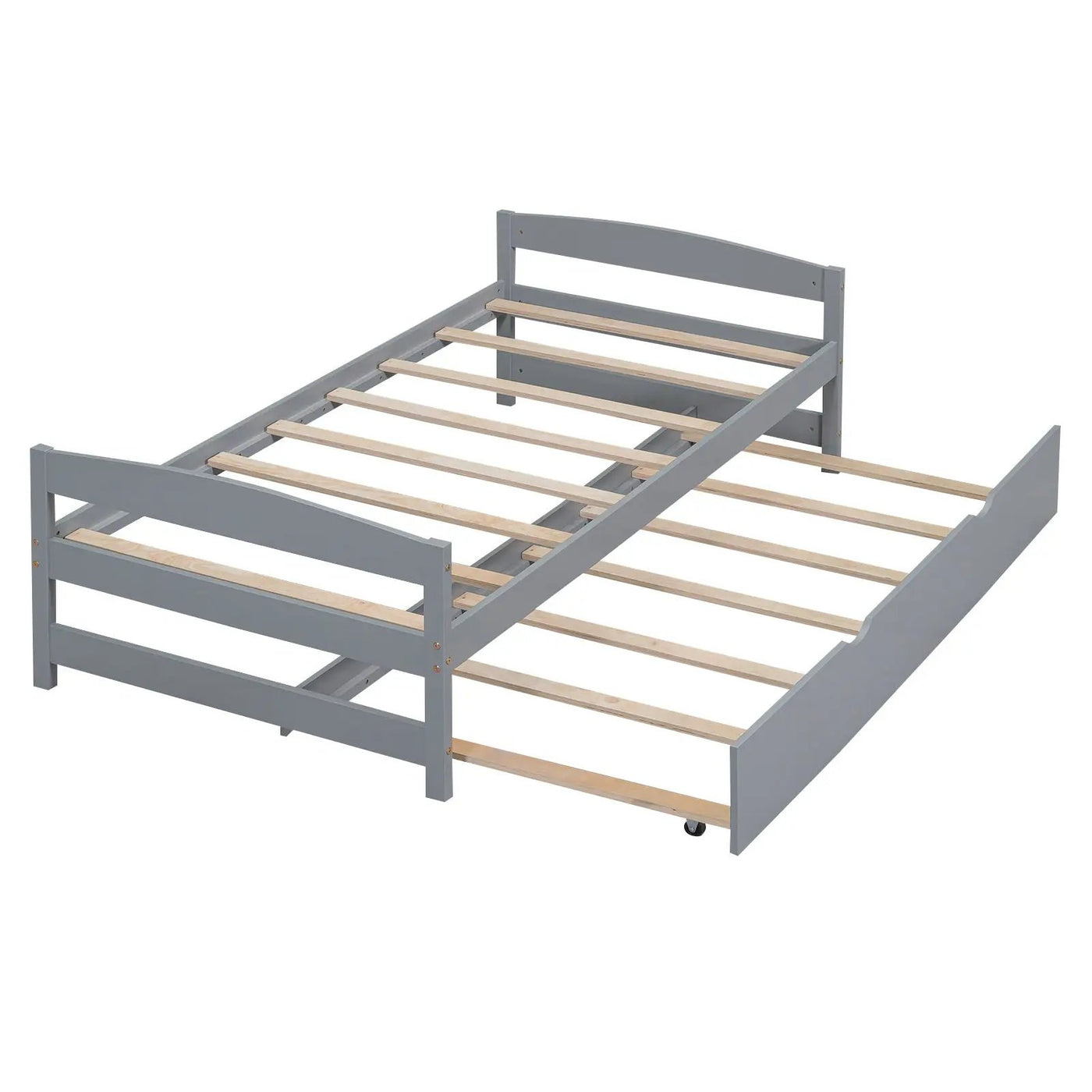 Platform Bed With Trundle by HouseOfZazla