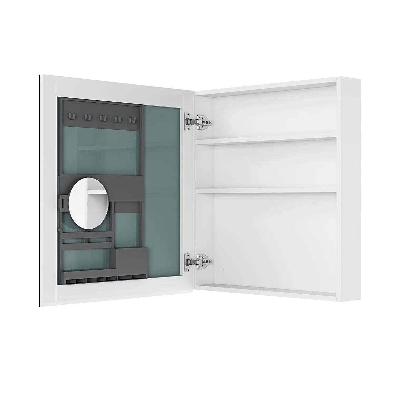 24'' W x 26'' H Frameless Mirror Medicine Cabinet by HouseOfZazla