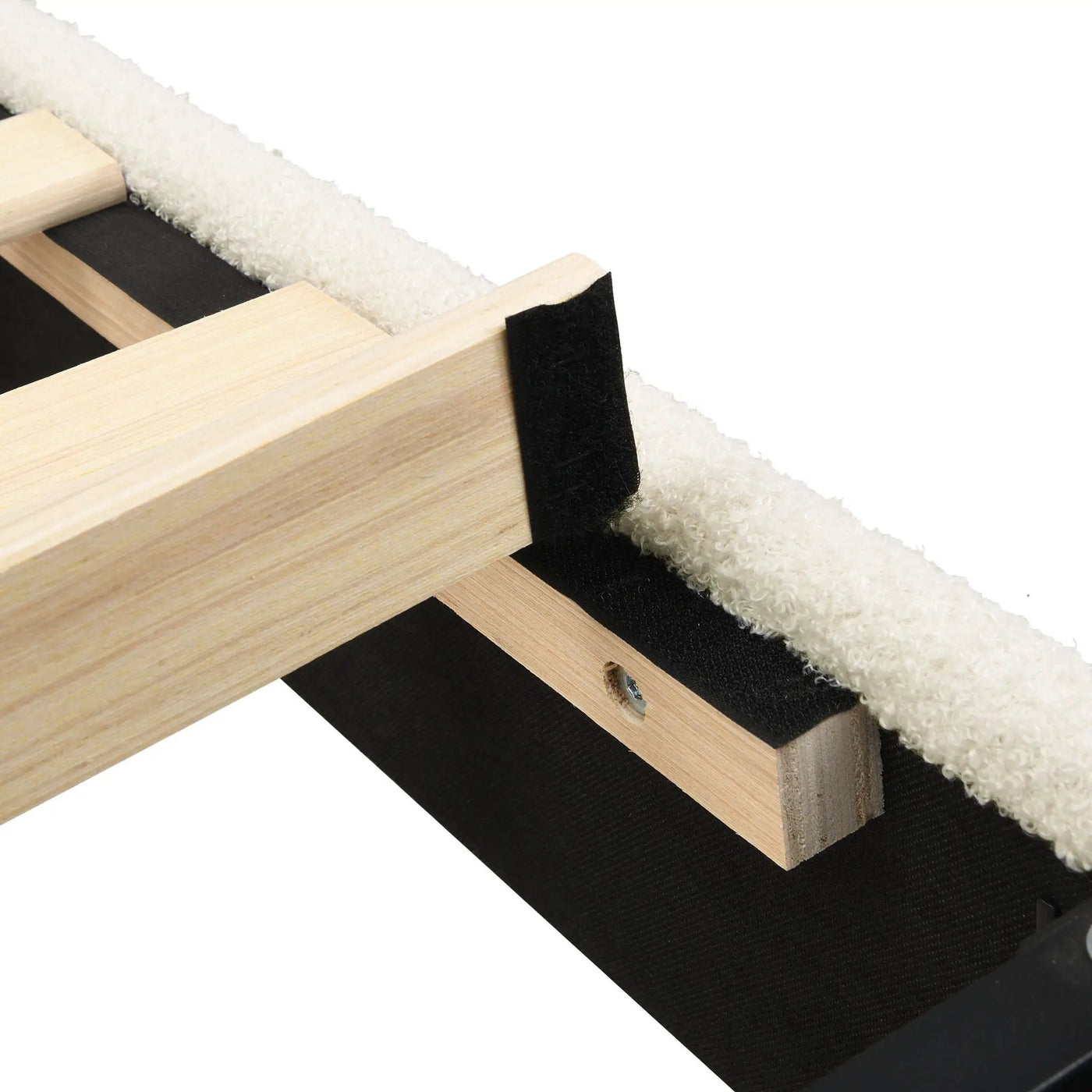 Platform Bed Frame With Tall Headboard And High Footboard by HouseOfZazla