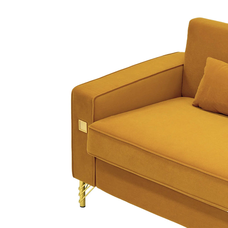 Luxury Velvet Sofa by HouseOfZazla