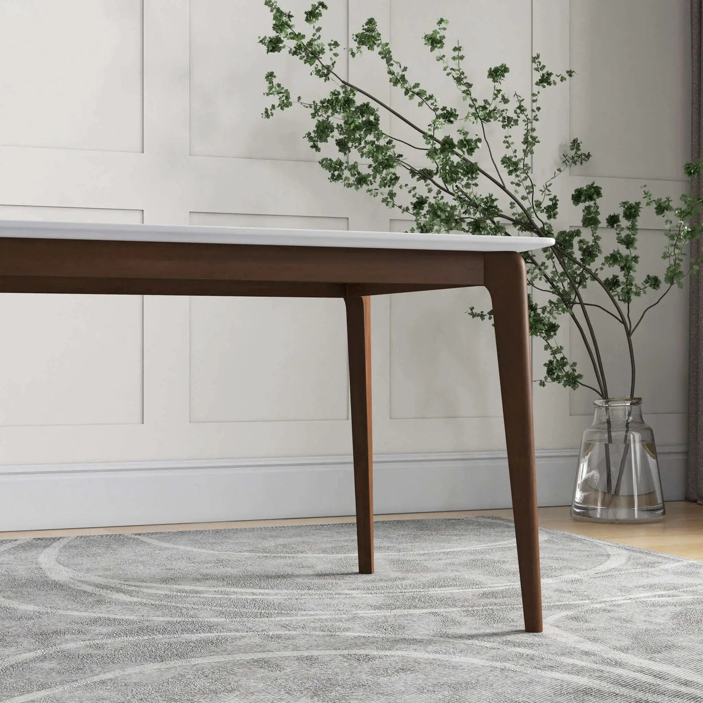 Levi - Modern Style Rectangular Dining Kitchen Table by HouseOfZazla