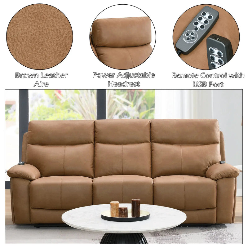 Chavis Power Reclining Sofa by HouseOfZazla