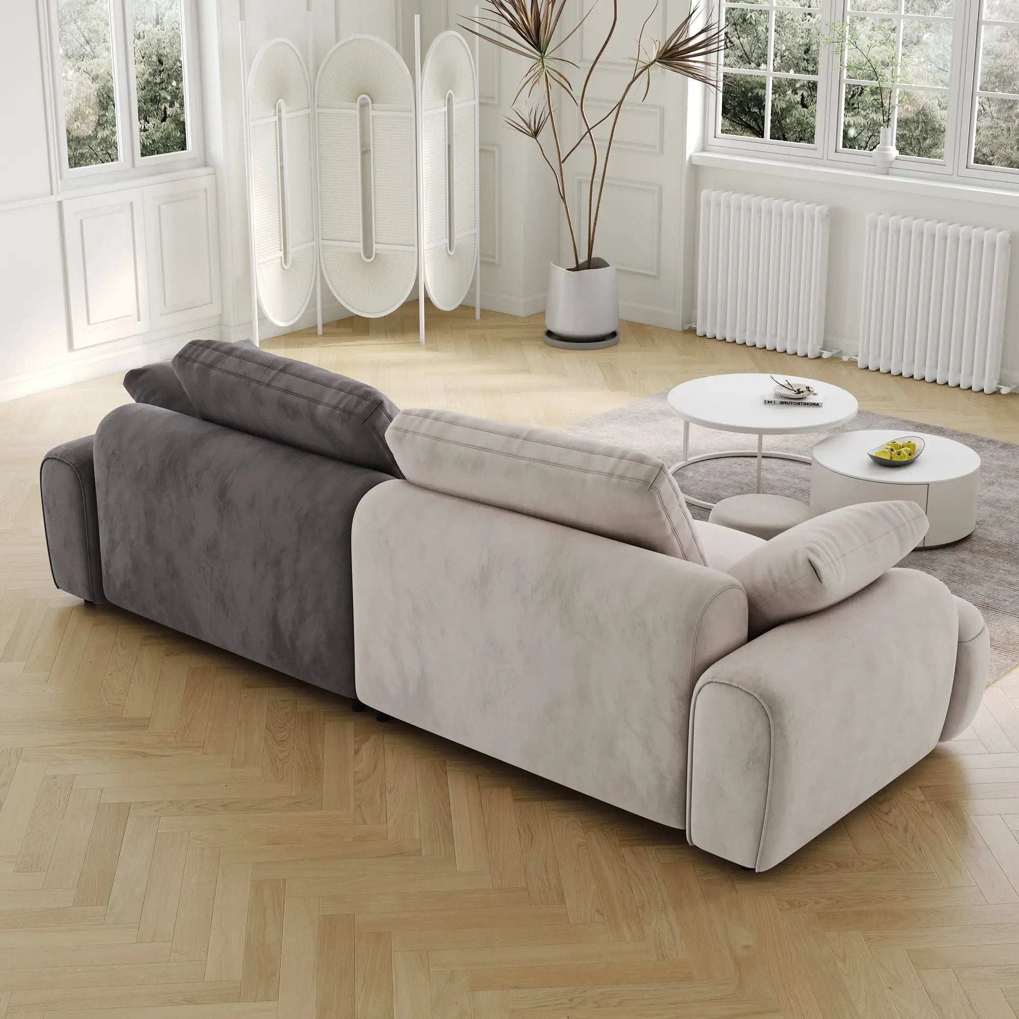 86.6″ Large Two Seat Sofa by HouseOfZazla