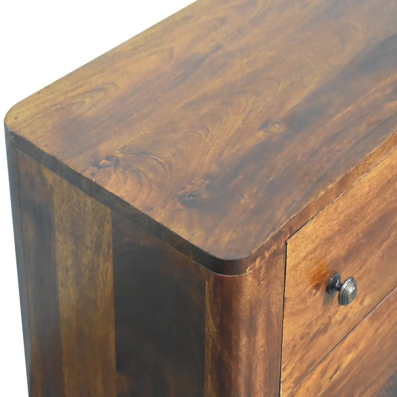 Solid Wood Bera Chest, 3 Drawers by HouseOfZazla